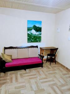 Posezení v ubytování Hostal Familiar Jerico