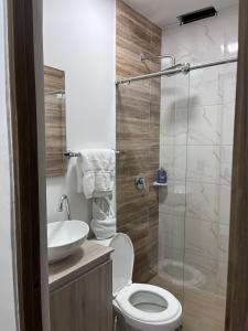 Vannituba majutusasutuses Hotel Granada Suites - AV 9