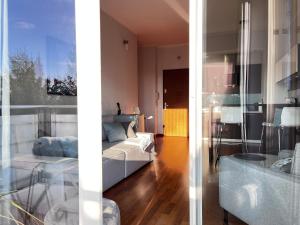 Posteľ alebo postele v izbe v ubytovaní Apartamenty Miły - Gdynia Redłowo