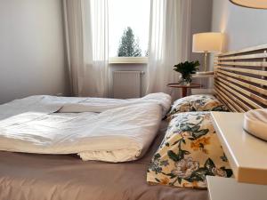 Posteľ alebo postele v izbe v ubytovaní Apartamenty Miły - Gdynia Redłowo