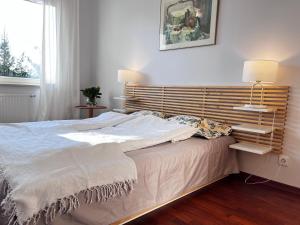 Posteľ alebo postele v izbe v ubytovaní Apartamenty Miły - Gdynia Redłowo