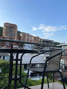Rõdu või terrass majutusasutuses Hotel Granada Suites - AV 9