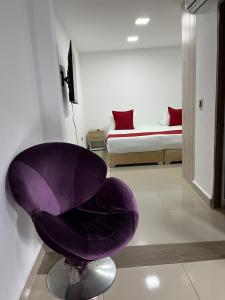 Voodi või voodid majutusasutuse Hotel Granada Suites - AV 9 toas