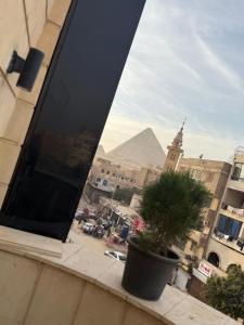 Üldine mäevaade või majutusasutusest New Pyramids view pildistatud vaade