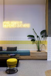 Setusvæði á Retroverse Hostel