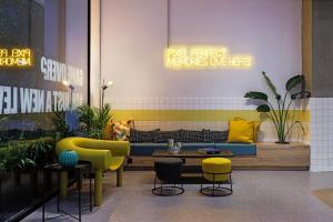 Setusvæði á Retroverse Hostel