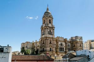 Výhľad na mesto Malaga alebo výhľad na mesto priamo z hostela