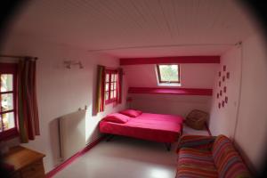 Posteľ alebo postele v izbe v ubytovaní Chambres d'hôtes les Marronniers