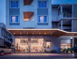 a view of the front of a hotel at Joli Hotel in Phnom Penh