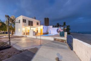 Bygningen som den private indkvartering ligger i