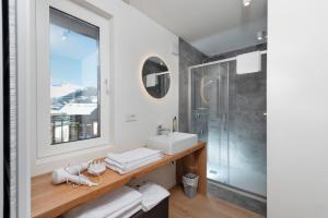 Postel nebo postele na pokoji v ubytování Hotel Zerbion
