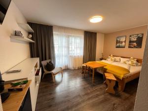 Letto o letti in una camera di Badererhof Christine Wechselberger