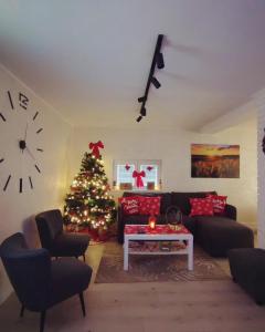 Posezení v ubytování Boom House Fruska Gora