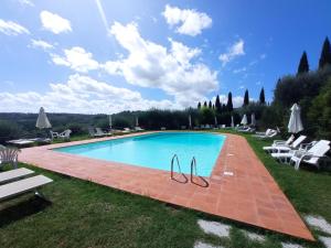 The swimming pool at or close to Montagnana Country House