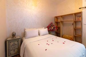 Postel nebo postele na pokoji v ubytování Riad Zinoun & Spa 11 Rooms