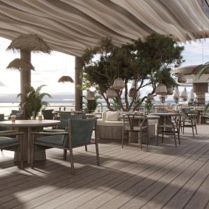 Restaurace v ubytování Hathor Dahabiya Cruise