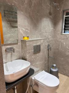 Koupelna v ubytování Hotel Neem Heritage