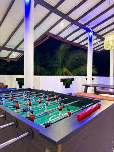 Biliár nebo kulečník v ubytování Sri Lanka Surf Villa Domus Graziella