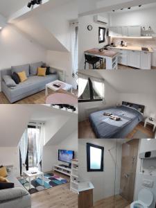 Køkken eller tekøkken på DIVNEST apartman