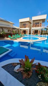 Πισίνα στο ή κοντά στο Villa Dubai Pousada, Restaurante e Pizzaria +33 φωτογραφίες