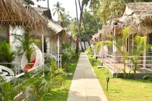 Zahrada ubytování Escape Goa