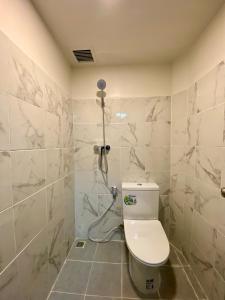 Koupelna v ubytování Orchard House Resort