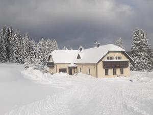 Apartmány Na Lapce v zimě