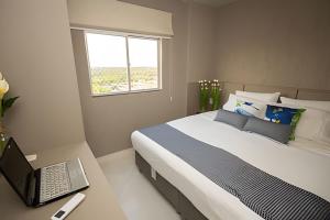 Foto de Apto 2 quartos no centro com piscina e ar-condicionado