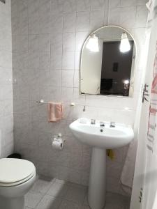 Koupelna v ubytování La Recova de La Boca