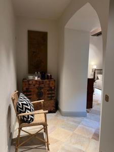 A seating area at Palazzo Balbo di Vinadio Apartments