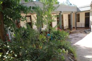 a house with a garden in front of it at Best Lalibela Home Stay in Lalībela
