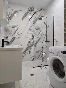 Ένα μπάνιο στο Garden Terrace Kvareli