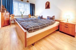 Cama ou camas em um quarto em Haus Pirata