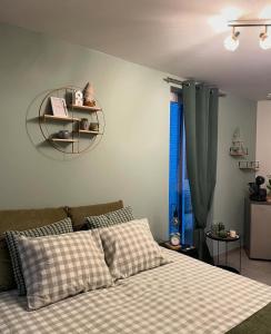 Postel nebo postele na pokoji v ubytování B & B 't Pomphuys