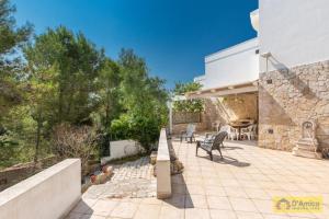 En terrasse eller udendørsområde på Villa Gaia