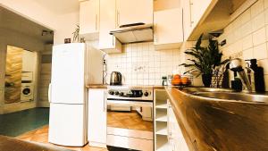 Kuchnia lub aneks kuchenny w obiekcie Apartament Słoneczny 1