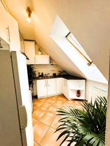 Kuchnia lub aneks kuchenny w obiekcie Apartament Słoneczny 1