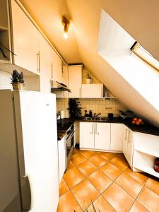 Kuchnia lub aneks kuchenny w obiekcie Apartament Słoneczny 1