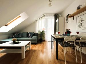 Część wypoczynkowa w obiekcie Apartament Słoneczny 1