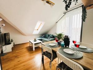 Część wypoczynkowa w obiekcie Apartament Słoneczny 1