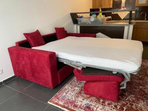 Posezení v ubytování Appartements Charles De Gaulle