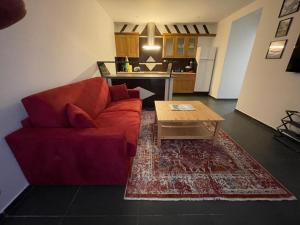 Posezení v ubytování Appartements Charles De Gaulle