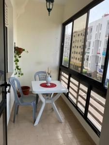 Balkón nebo terasa v ubytování Rabat Central Stays