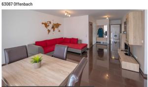 Et opholdsområde på Business Apartment