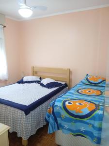 Cama ou camas em um quarto em Memórias de vó