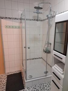 Koupelna v ubytování Sonnen 1 - Erdgeschoss-Wohnung mit Arbeitszimmer und Parkplatz