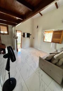 Posezení v ubytování Casa Preá + 2 fotografie