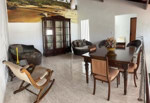 Lar de Milagresにあるシーティングエリア