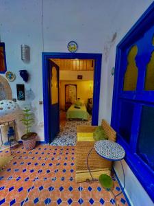 Postel nebo postele na pokoji v ubytování Riad Dar Mami