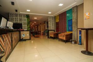 Vstupní hala nebo recepce v ubytování W4 Hotel